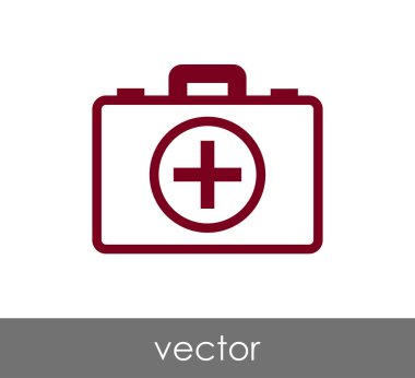 İlk yardım çantası simgesi