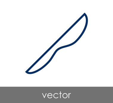 bıçak simgesi tasarım  