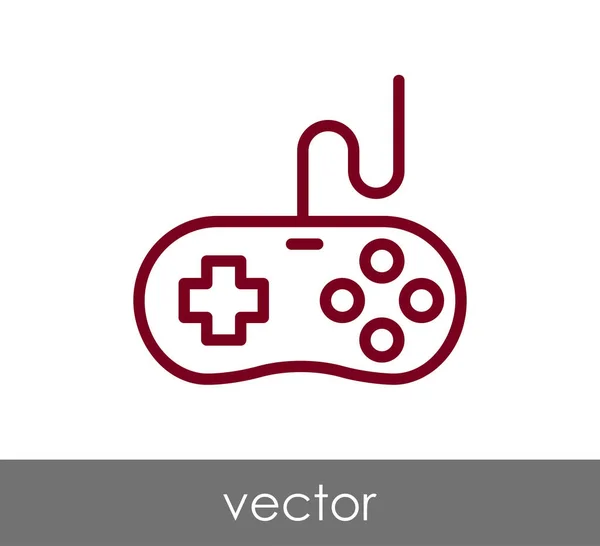 Joystick web pictogram — Stockvector