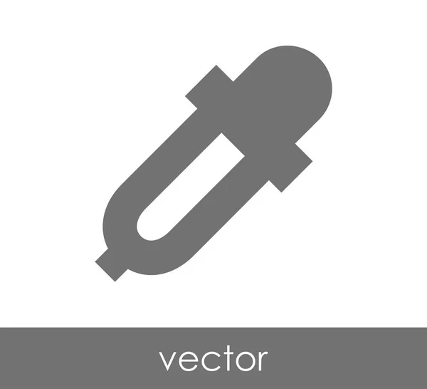 Ícone web conta-gotas — Vetor de Stock