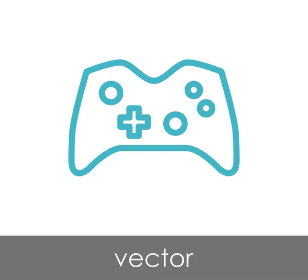 Joystick ícone web — Vetor de Stock