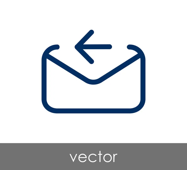 E-Mail-Antwort-Symbol — Stockvektor