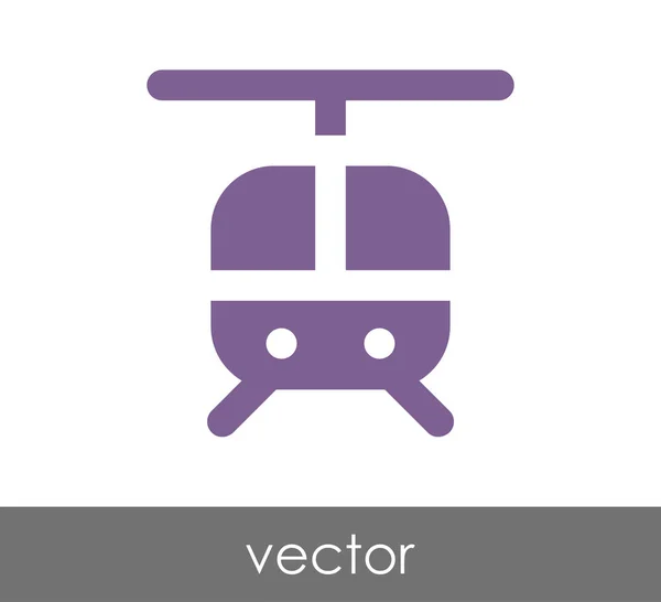 Obrázek ikony vrtulníku — Stockový vektor