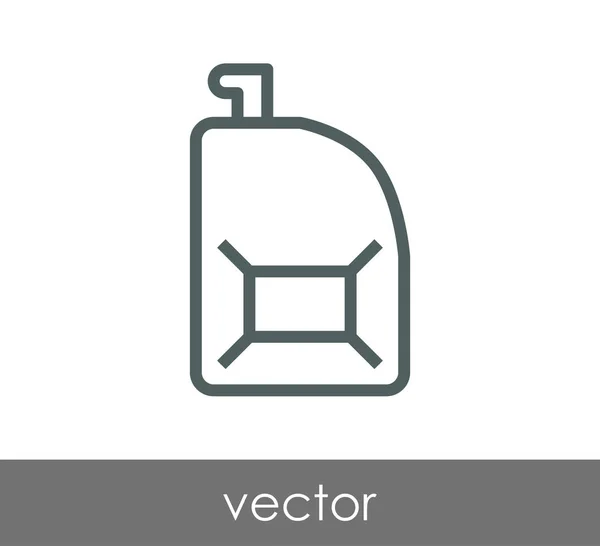 Icono de lata de combustible — Archivo Imágenes Vectoriales