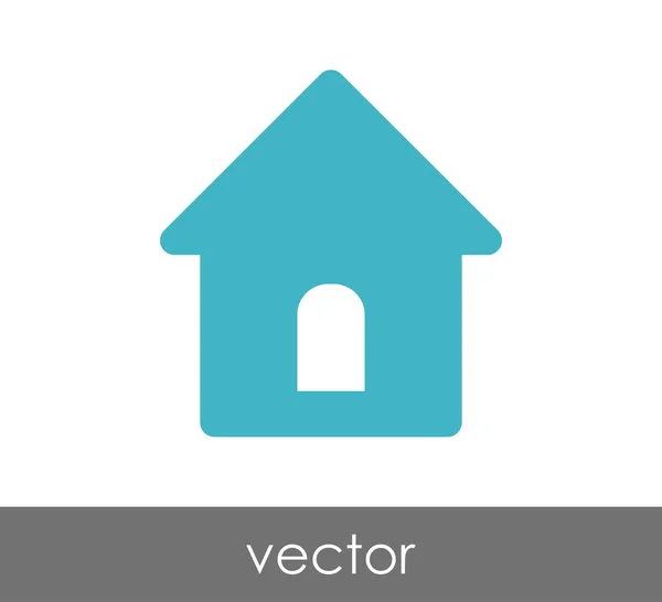 Ícone de construção home — Vetor de Stock