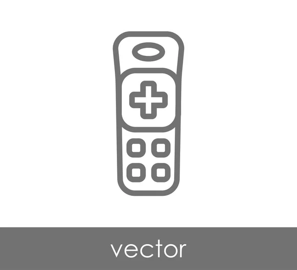 Joystick icono web — Vector de stock