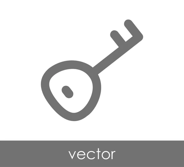 Diseño del icono clave — Vector de stock