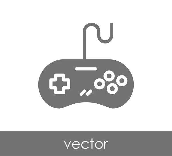 Joystick ícone web — Vetor de Stock