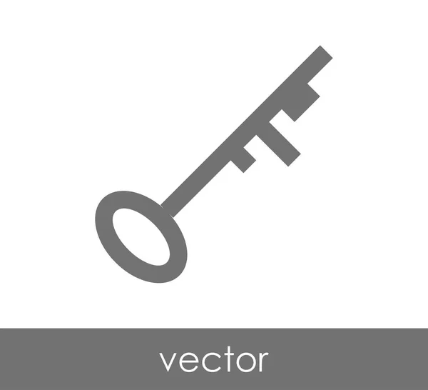 Diseño del icono clave — Vector de stock