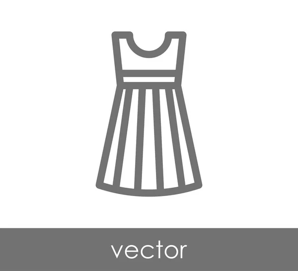 Vestido icono web — Archivo Imágenes Vectoriales