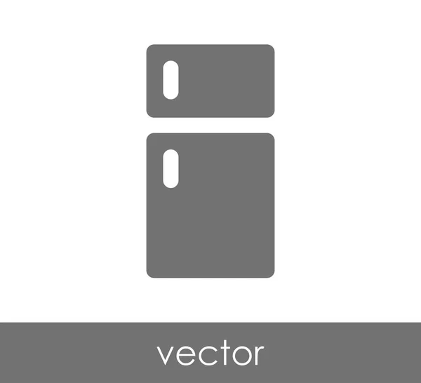 Fridge flat icon — Stock Vector