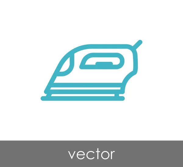 Icono de hierro ilustración — Vector de stock