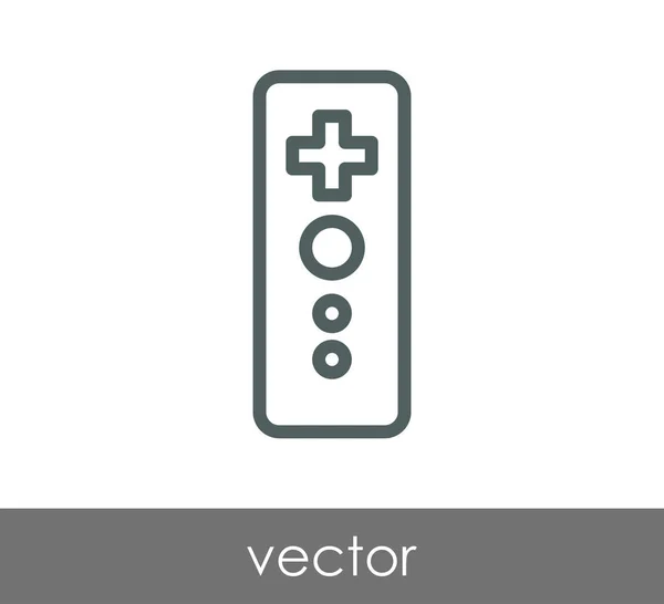 Joystick icono web — Vector de stock