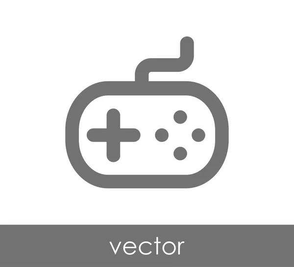 Joystick icono web — Vector de stock