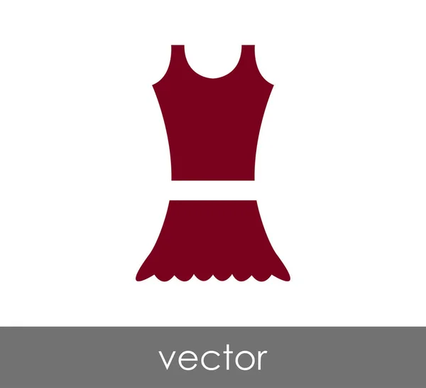 Ruha web ikon — Stock Vector