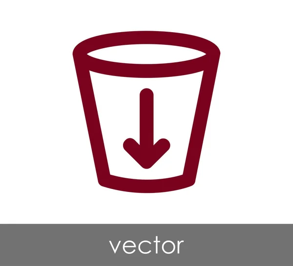 Descargar icono de flecha — Vector de stock