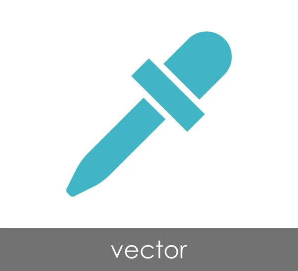 Druppelaar web pictogram — Stockvector