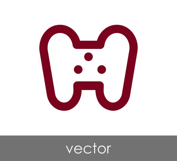 Joystick icono web — Vector de stock