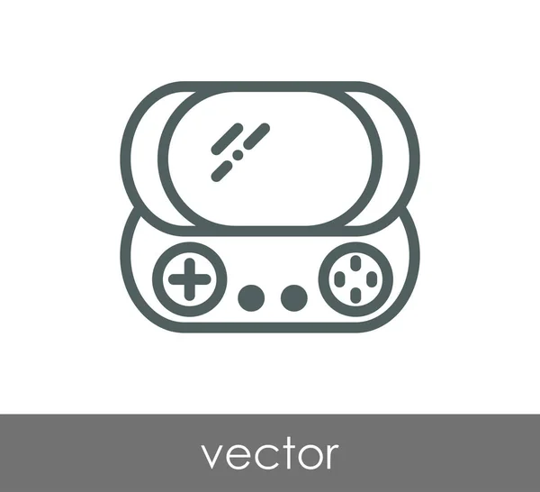 Icône web Joystick — Image vectorielle