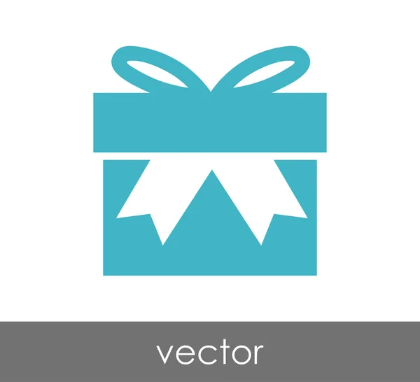 Gift box icon — Stock Vector