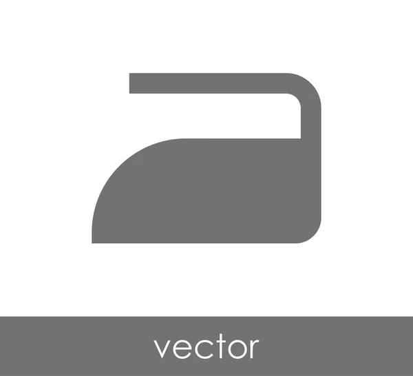 Icono de hierro ilustración — Vector de stock