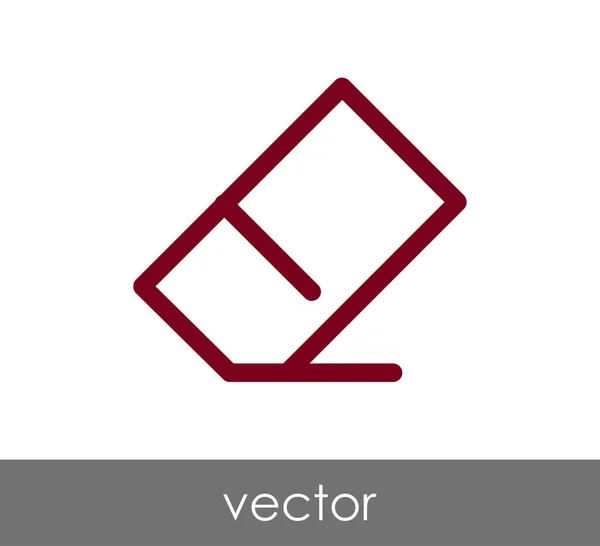 Borrador icono web — Vector de stock