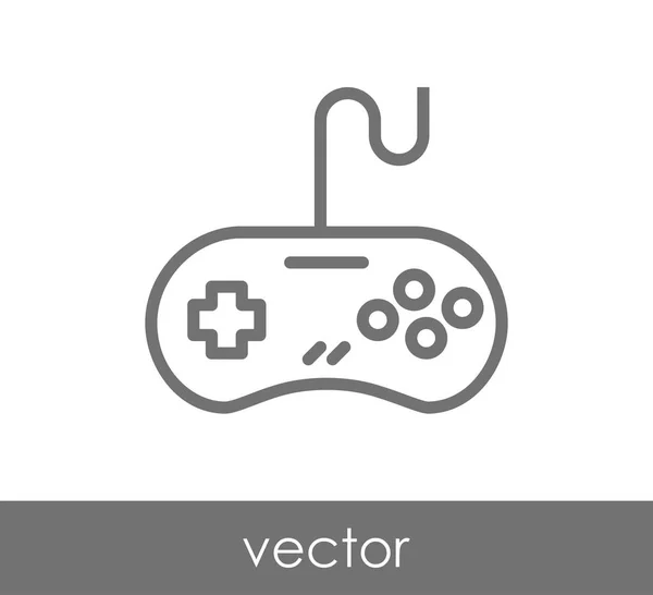 Joystick icona web — Vettoriale Stock