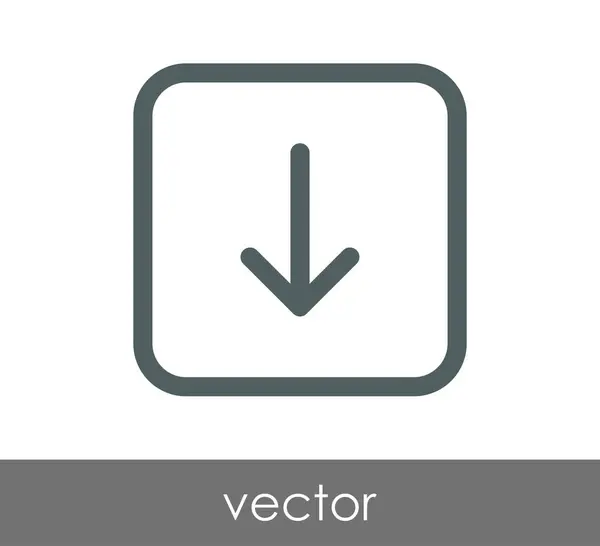 Download pijlpictogram — Stockvector