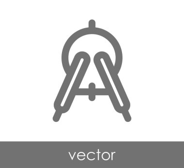 드로잉 나침반 아이콘