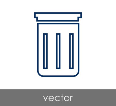 çöp kutusu simgesini