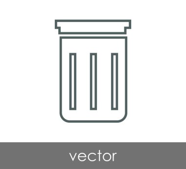 çöp kutusu simgesini