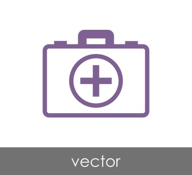 İlk yardım çantası simgesi