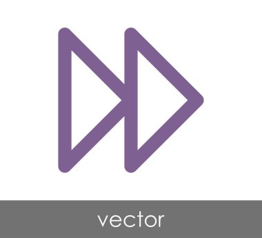 Hızlı ileri simgesi