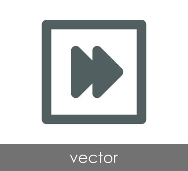 Hızlı ileri simgesi