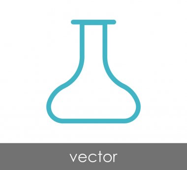 Şişesi düz simgesi