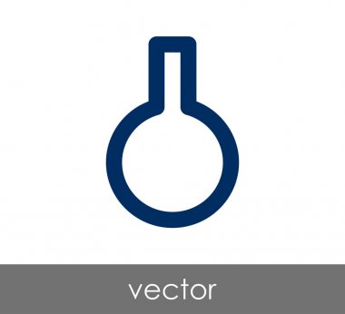 Şişesi düz simgesi