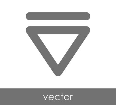 Düz simgesi çıkarma  