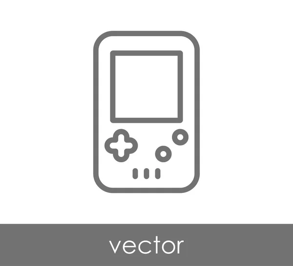 Joystick icono web — Vector de stock