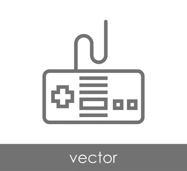 Joystick ícone web —  Vetores de Stock