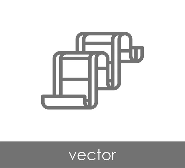 Návrh filmové ikony — Stockový vektor