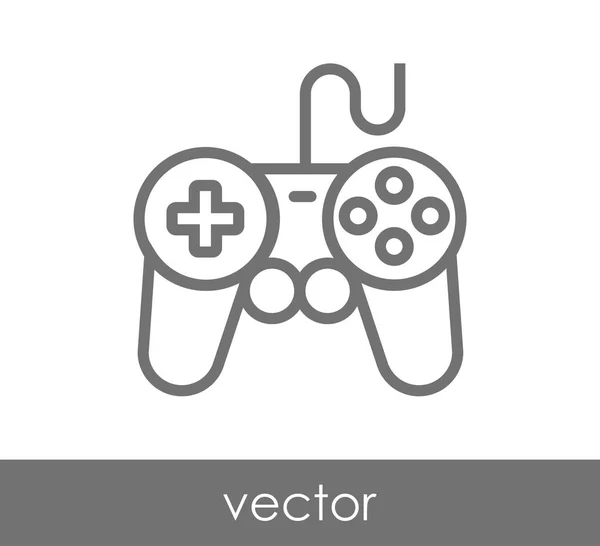 Joystick web pictogram — Stockvector