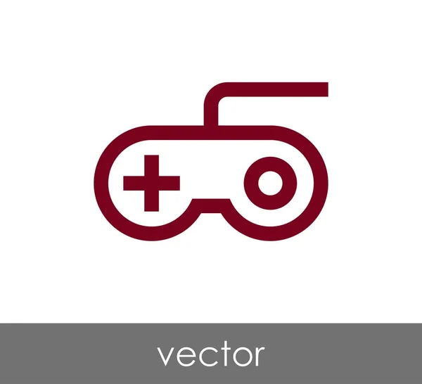 Joystick ícone web — Vetor de Stock