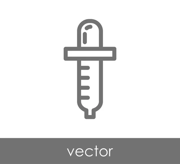 Druppelaar web pictogram — Stockvector