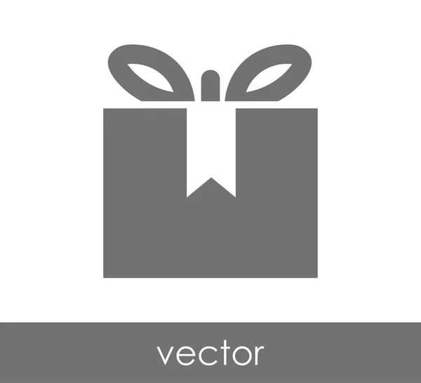 Gift box icon — Stock Vector