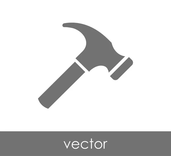 Ícone de martelo de leilão — Vetor de Stock