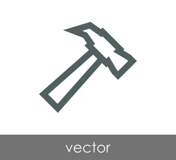 Icono de martillo de subasta — Archivo Imágenes Vectoriales