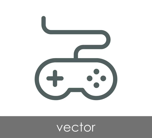 Icône web Joystick — Image vectorielle