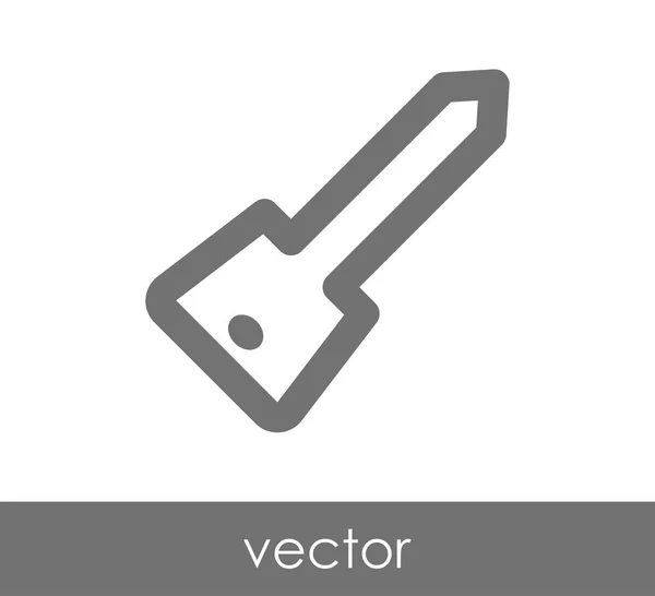 Diseño del icono clave — Vector de stock