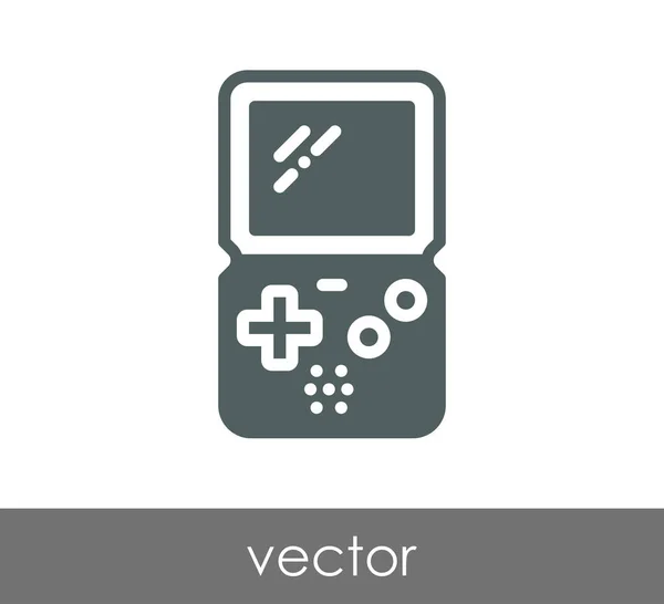 Icône web Joystick — Image vectorielle