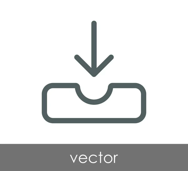 Descargar icono de flecha — Vector de stock